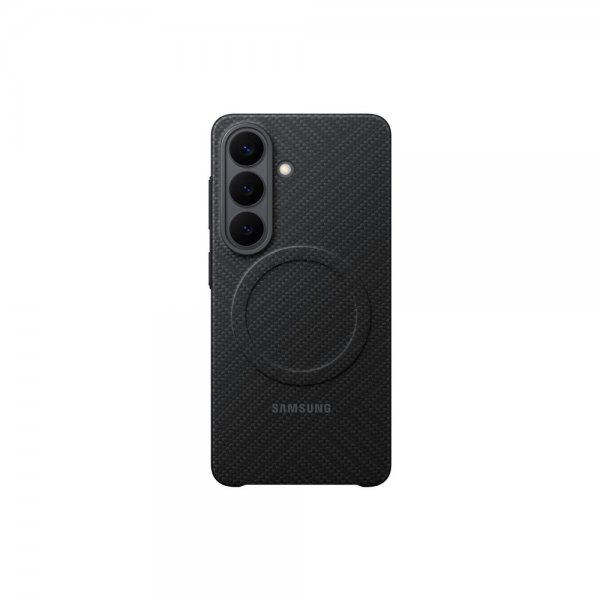 Samsung Alkuperäinen Galaxy S26 Kuori Carbon Magnet Case Musta