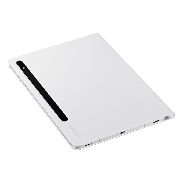 Samsung Original Galaxy Tab S7/Galaxy Tab S8 -suojakuori Note View Cover, valkoinen