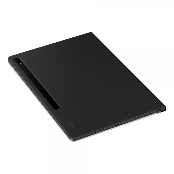 Samsung alkuperäinen Galaxy Tab S7 Plus/S7 FE/S8 Plus -kotelo Note View Cover, musta