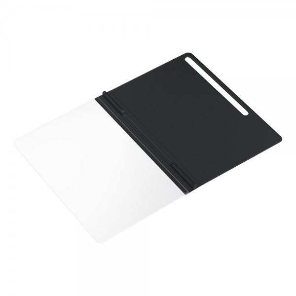 Samsung alkuperäinen Galaxy Tab S7 Plus/S7 FE/S8 Plus -kotelo Note View Cover, musta