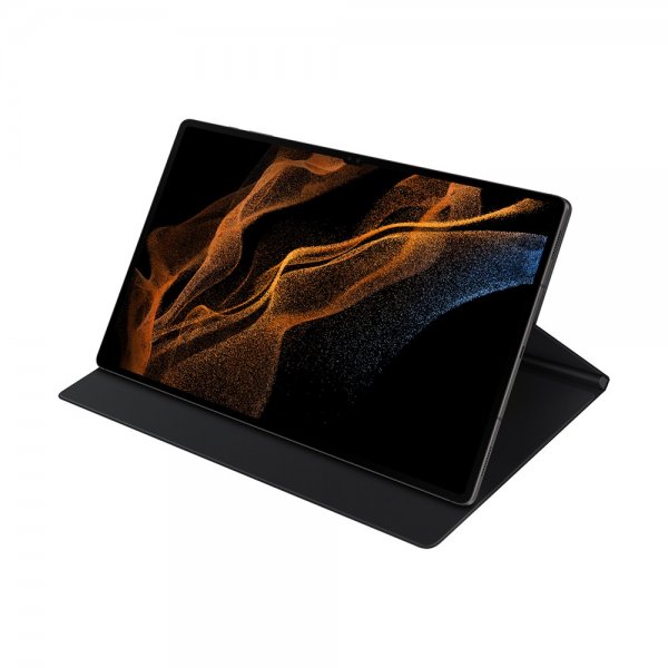 Samsung Alkuperäinen Galaxy Tab S8 Ultra Kotelo Kirjakansi Musta