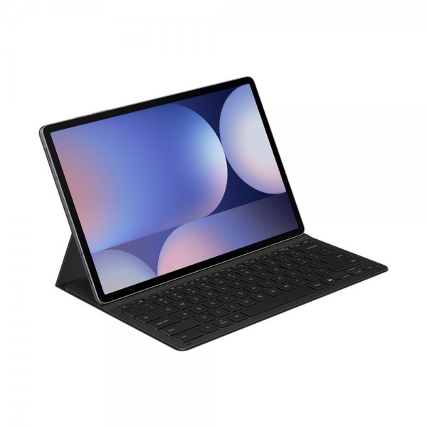 Samsung Alkuperäinen Galaxy Tab S9 Plus/S9 FE Plus/S10 Plus Kotelo Book Cover Keyboard Slim Musta