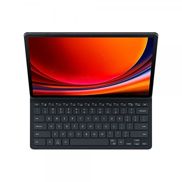 Samsung Alkuperäinen Galaxy Tab S9 Plus Kotelo Book Cover Keyboard Slim Musta