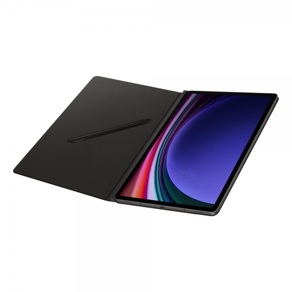 Samsung alkuperäinen Galaxy Tab S9 Plus/Tab S9 FE Plus -suojakotelo Smart Book Cover, musta