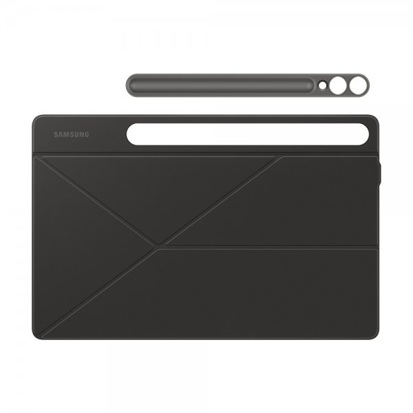 Samsung alkuperäinen Galaxy Tab S9 Plus/Tab S9 FE Plus -suojakotelo Smart Book Cover, musta