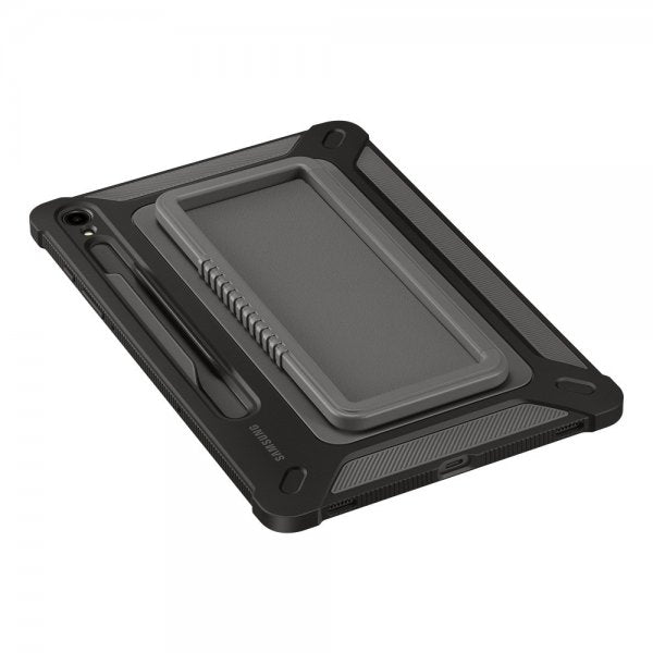 Samsung Alkuperäinen Galaxy Tab S9 Outdoor Cover -suojakuori titaaninvärinen