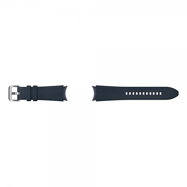 Samsung Alkuperäinen Galaxy Watch 20mm Ranneke Hybrid Leather Strap (M/L) Navy