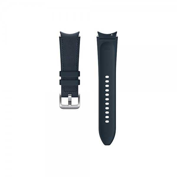 Samsung Alkuperäinen Galaxy Watch 20mm Ranneke Hybrid Leather Strap (M/L) Navy