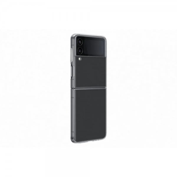 Samsung Alkuperäinen Galaxy Z Flip 4 Suojakuori Kirkas Slim Cover Läpinäkyvä