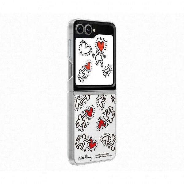 Samsung Original Galaxy Z Flip 6/Galaxy Z Flip 7 FE -kuoret Flipsuit Case, valkoinen