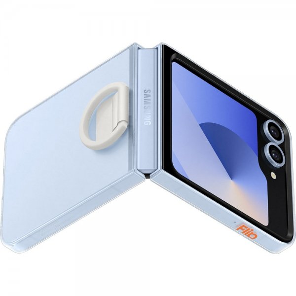 Samsung Alkuperäinen Galaxy Z Flip 6/Flip 7 FE Kuori Clear Case Transparent