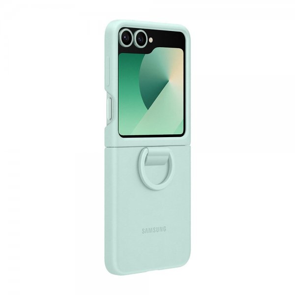 Samsung Original Galaxy Z Flip 6/Flip 7 FE suojakuori, silikonikuori, Mint