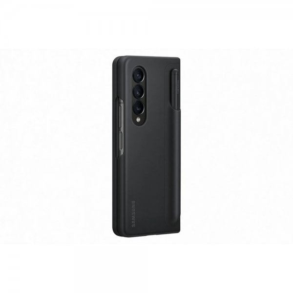 Samsung Original Galaxy Z Fold 4 -suojakuori, jossa teline ja kynä, musta