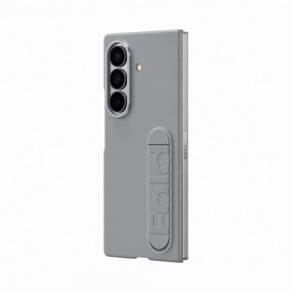 Samsung alkuperäinen Galaxy Z Fold 7 -silikonikotelo, harmaa