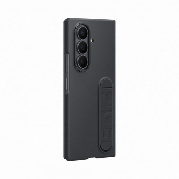 Samsung Alkuperäinen Galaxy Z Fold 7 Kuori Silikonikotelo Musta