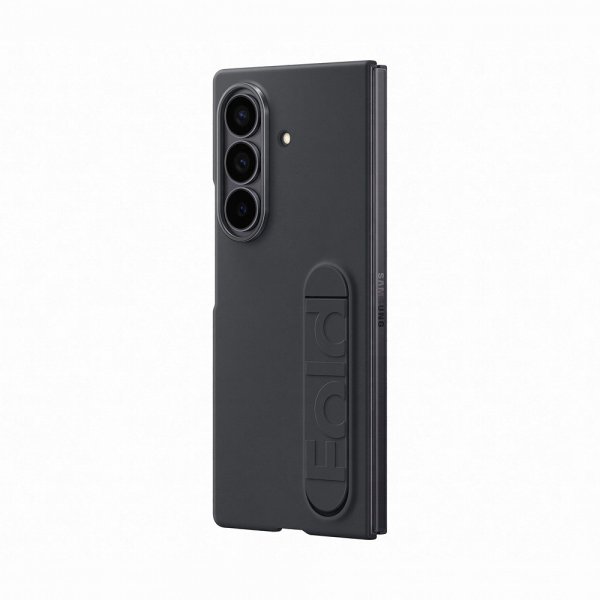 Samsung Alkuperäinen Galaxy Z Fold 7 Kuori Silikonikotelo Musta