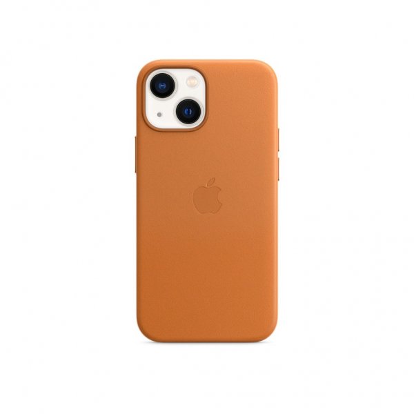 Apple Alkuperäinen iPhone 13 Nahkakuori MagSafella, Ruskea