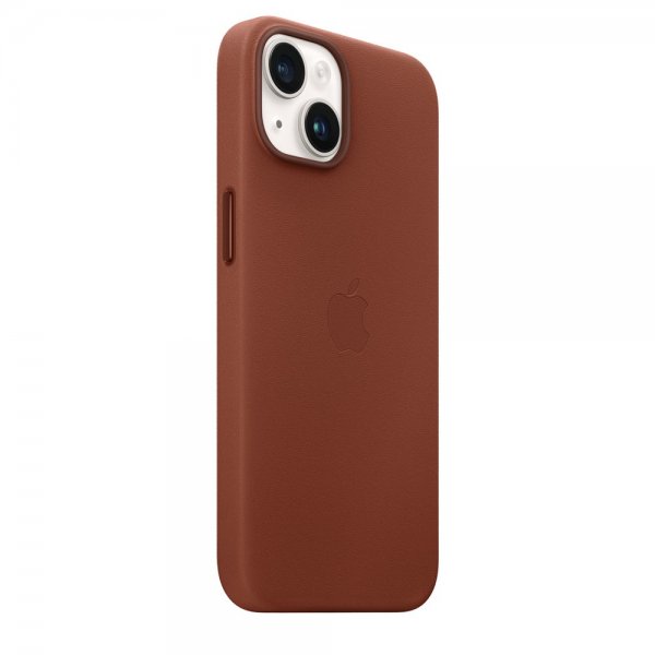 Apple Original iPhone 14 Plus -nahkakotelo MagSafe, Umbra