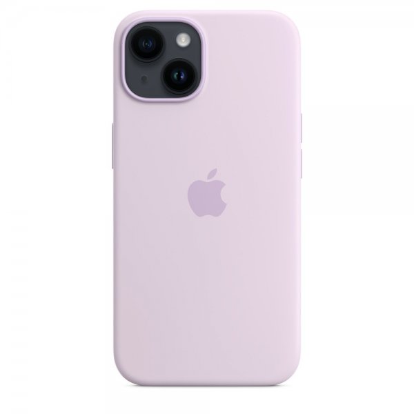Apple Alkuperäinen iPhone 14 Plus Silikonisuojakuori MagSafe Syreeninsininen