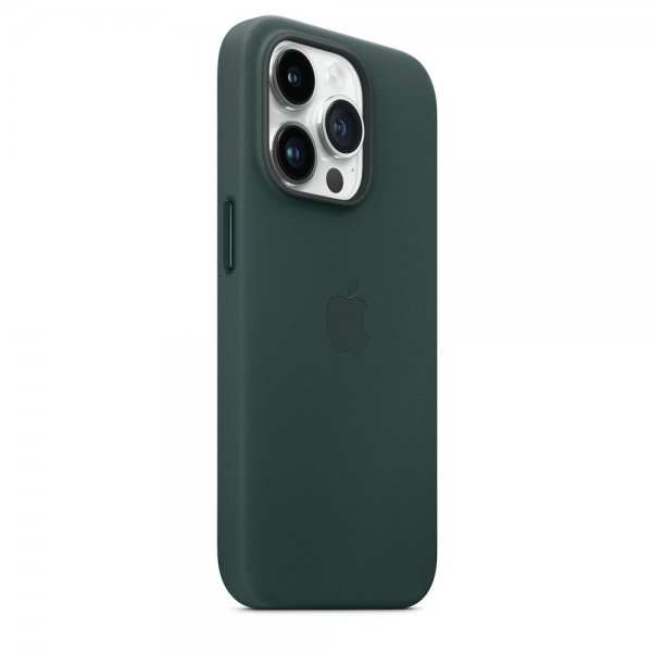 Apple Alkuperäinen iPhone 14 Pro Max Nahkakuori MagSafe Metsänvihreä
