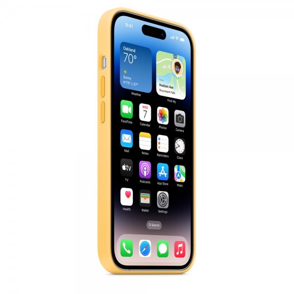 Apple Alkuperäinen iPhone 14 Pro Max Silikonikuori MagSafe Auringonpaiste