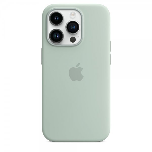 Apple Alkuperäinen iPhone 14 Pro Max Silikonikuori MagSafe Mehikasvi