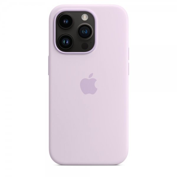 Apple alkuperäinen iPhone 14 Pro Max -silikonisuojakuori MagSafella, syreeni