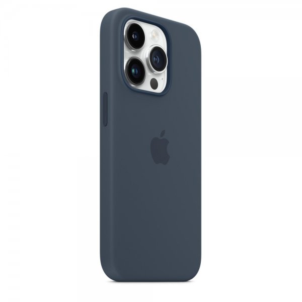 Apple Alkuperäinen iPhone 14 Pro -silikonisuojakuori MagSafe, Myrskynsininen