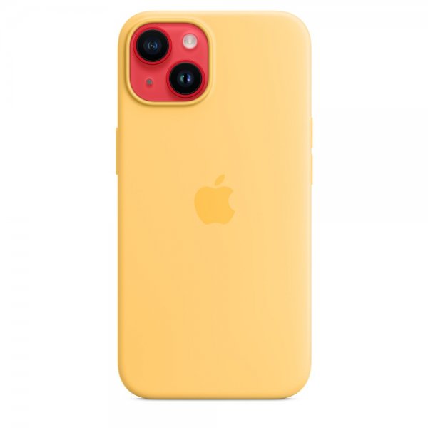 Apple Alkuperäinen iPhone 14 Silikonisuojakuori MagSafe Aurinkoa
