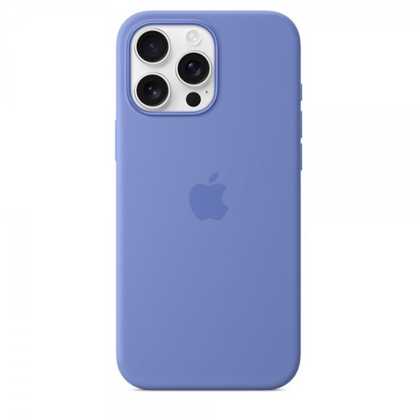 Apple Alkuperäinen iPhone 16 Pro Kuori Silikonisuojakuori MagSafe Periwinkle