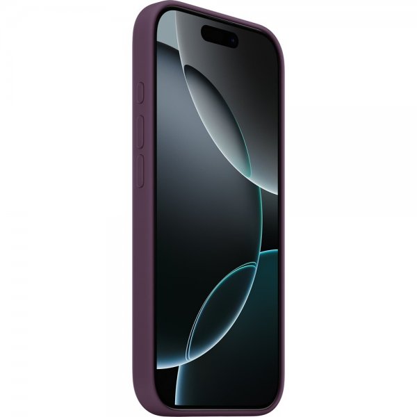 Apple Alkuperäinen iPhone 16 Pro Kuori Silikonikotelo MagSafe Plum