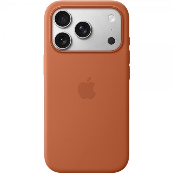 Apple Alkuperäinen iPhone 17 Pro Max Silikonikuori MagSafella Terra Cotta