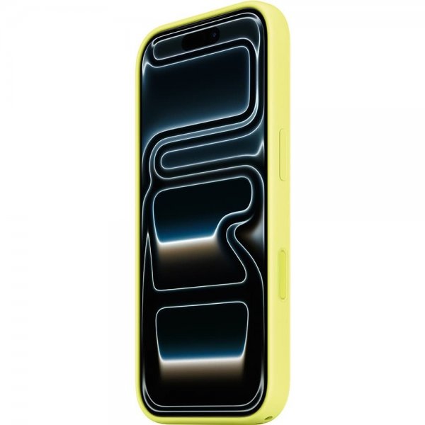 Apple Original iPhone 17 Pro -silikonikuori MagSafe Neon Yellow