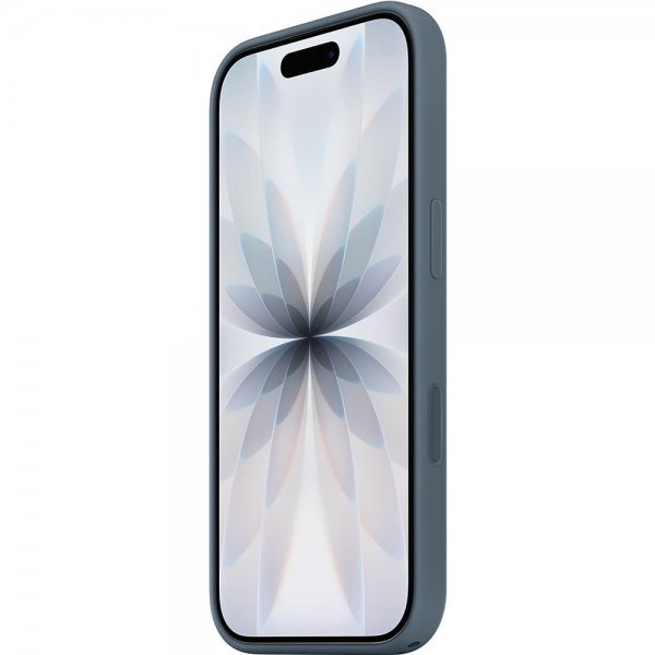 Apple Alkuperäinen iPhone 17 -silikonikuori MagSafe-tuella, Anchor Blue