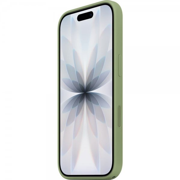Apple Alkuperäinen iPhone 17 -kuori silikonikotelo MagSafe Light Moss