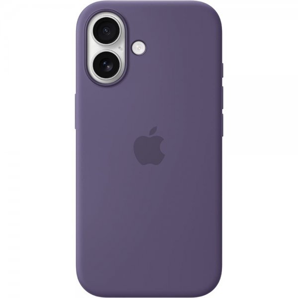 Apple Alkuperäinen iPhone 17 -silikonisuojakuori MagSafe Purple Fog