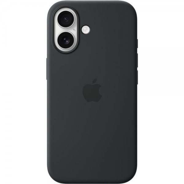 Apple Alkuperäinen iPhone 17 -silikonikuori MagSafe, musta