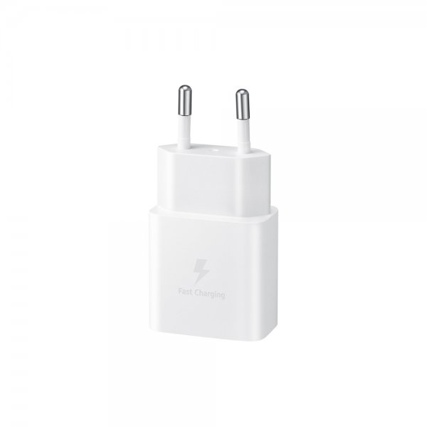 Samsung alkuperäinen laturi USB-C-kaapelilla 15W PD-virtasovitin Valkoinen