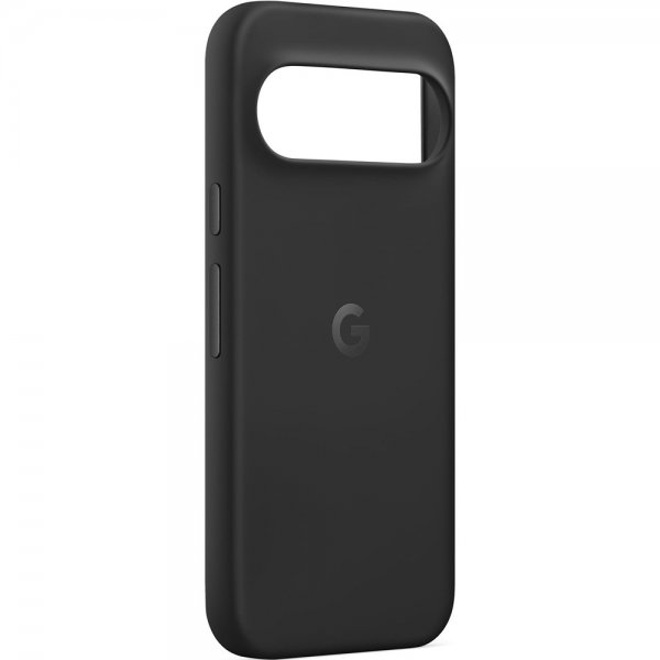 Google Original Pixel 9/Pixel 9 Pro -suojakuori, silikoni, Obsidian