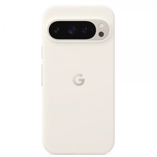 Google Original Pixel 9 Pro XL -silikonisuojakuori, Porcelain