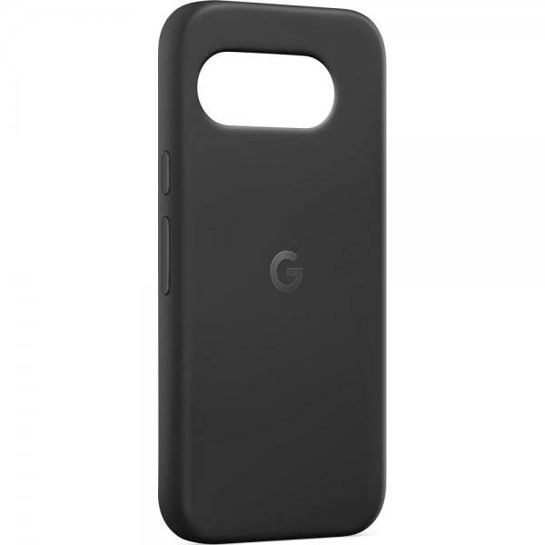 Google Alkuperäinen Pixel 9a -kuori, silikoni, Obsidian