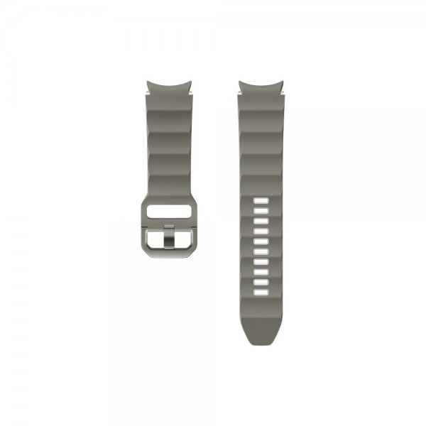 Samsung Alkuperäinen Samsung Galaxy Watch 20mm Ranneke Rugged Sport Band Harmaa