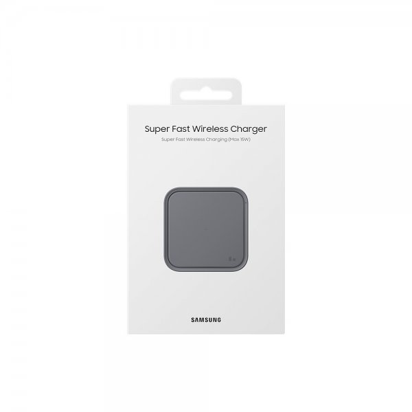 Samsung alkuperäinen langaton Super Fast Wireless Charger 15W -laturi, musta