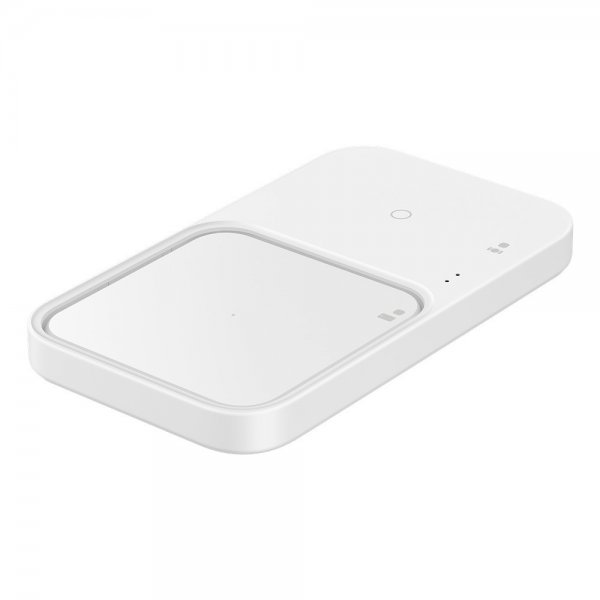 Samsung alkuperäinen langaton Super Fast Wireless Charger Duo 15W -laturi, valkoinen