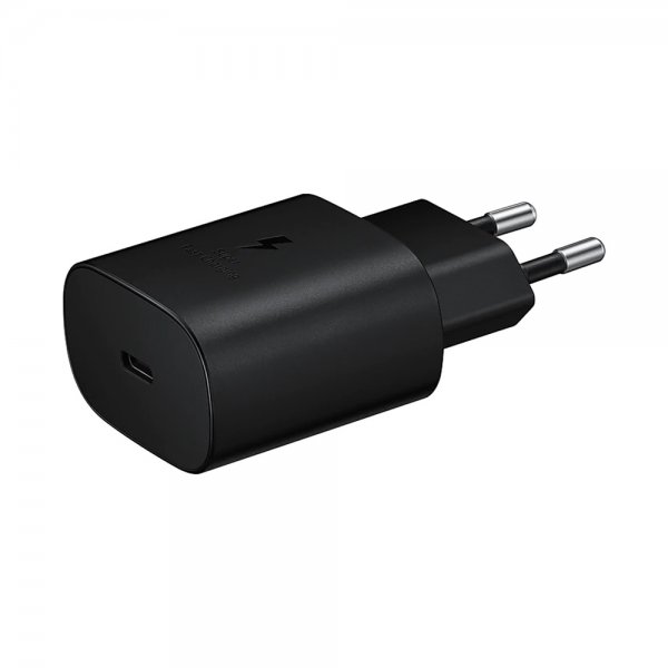 Samsung alkuperäinen seinälaturi 45 W USB-C–USB-C-kaapelilla, musta