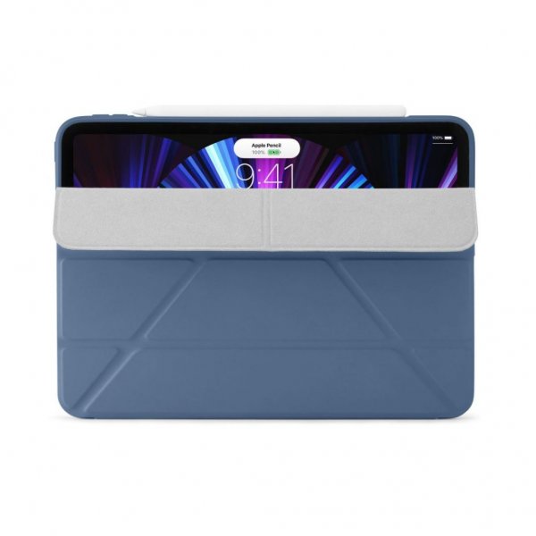 Pipetto iPad Pro 11 (sukupolvi 1) Origami Navy -suojakotelo