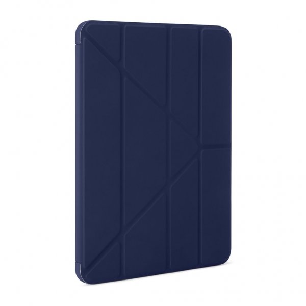 Pipetto iPad 10.9 (10. sukupolvi)/iPad 11 (A16) kotelo Origami No1 Original Case Tumman sininen