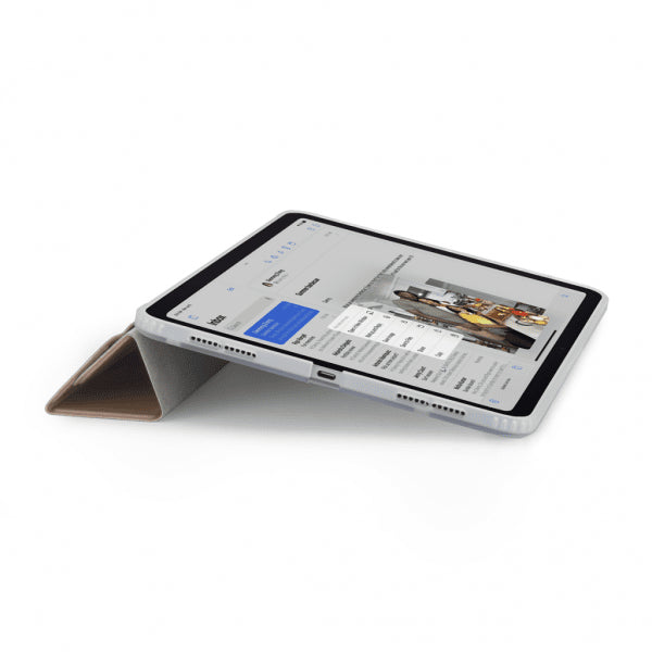 Pipetto iPad Air 13 (M2/M3/M4) -kotelo Origami No1 Original Case Metallic Rose