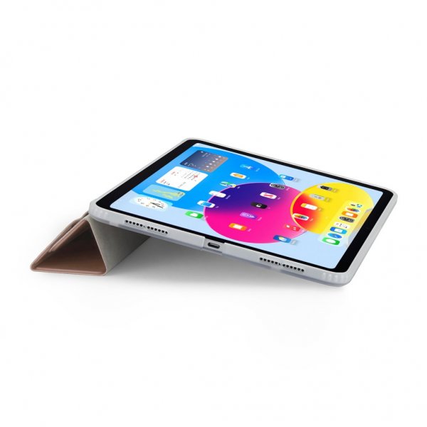Pipetto iPad 10.9 (10. sukupolvi)/iPad 11 (A16) -suojakotelo Origami No1 Original Case Metallic Pink