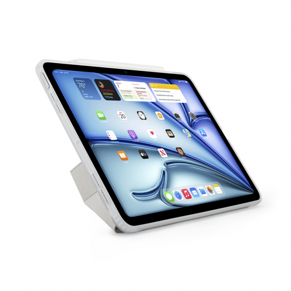 Pipetto iPad Air 11 (M2/M3/M4) -suojakotelo Origami No1 Original Case, metallinhohtoinen violetti